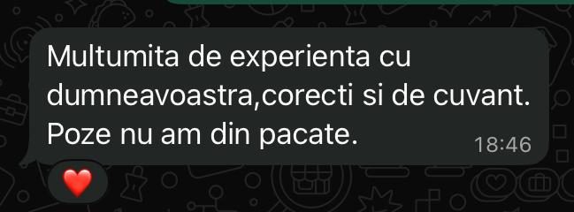 Feedback de la Silviu